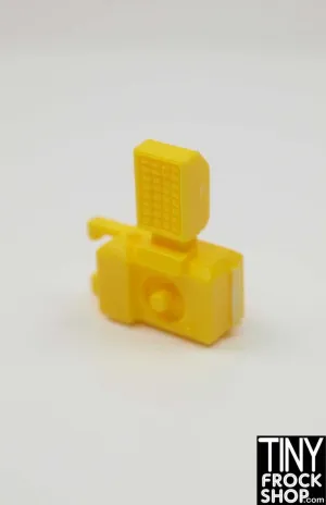 12" Fashion Doll Yellow Travel Camera