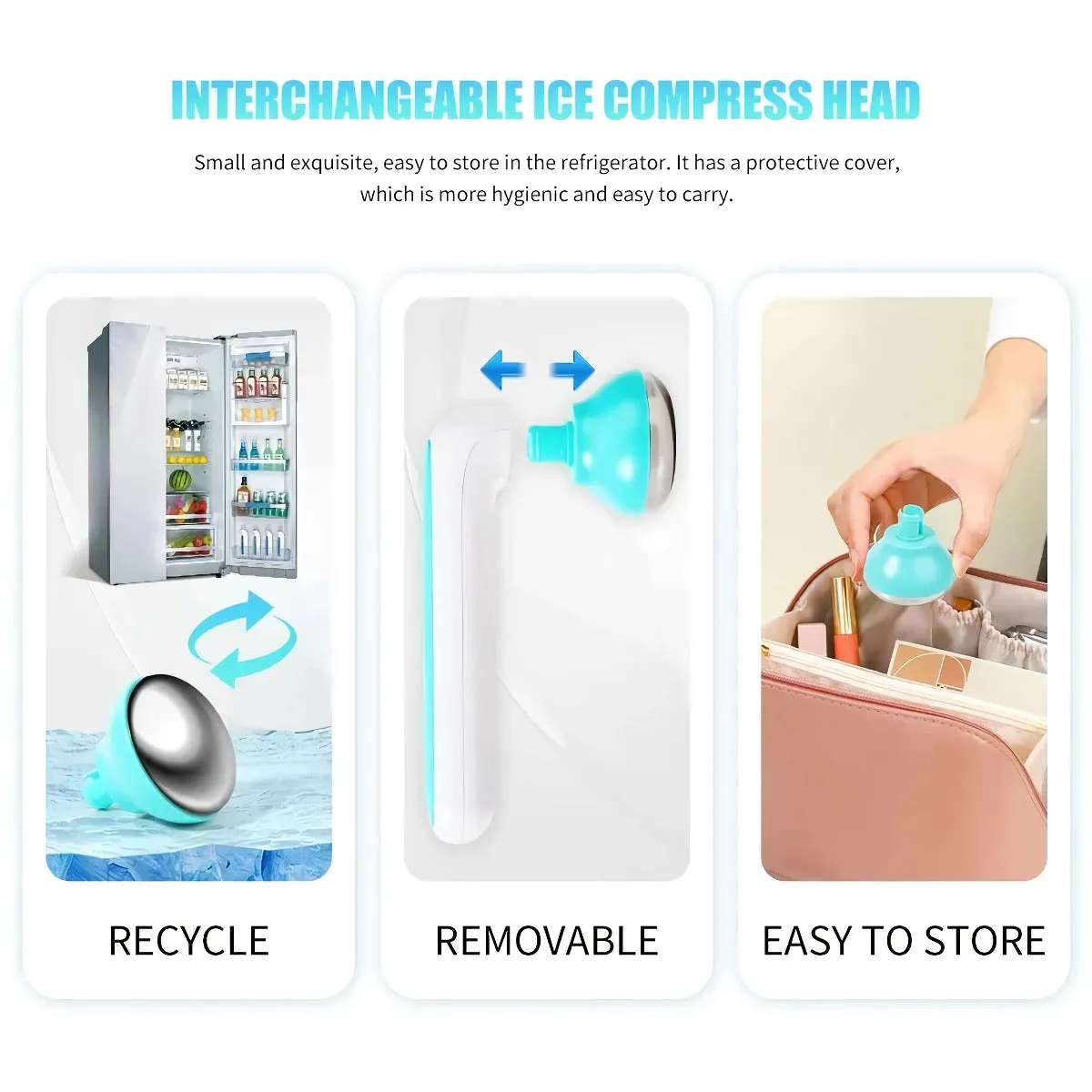 360 Degree Ice Roller Facial Massage Tool