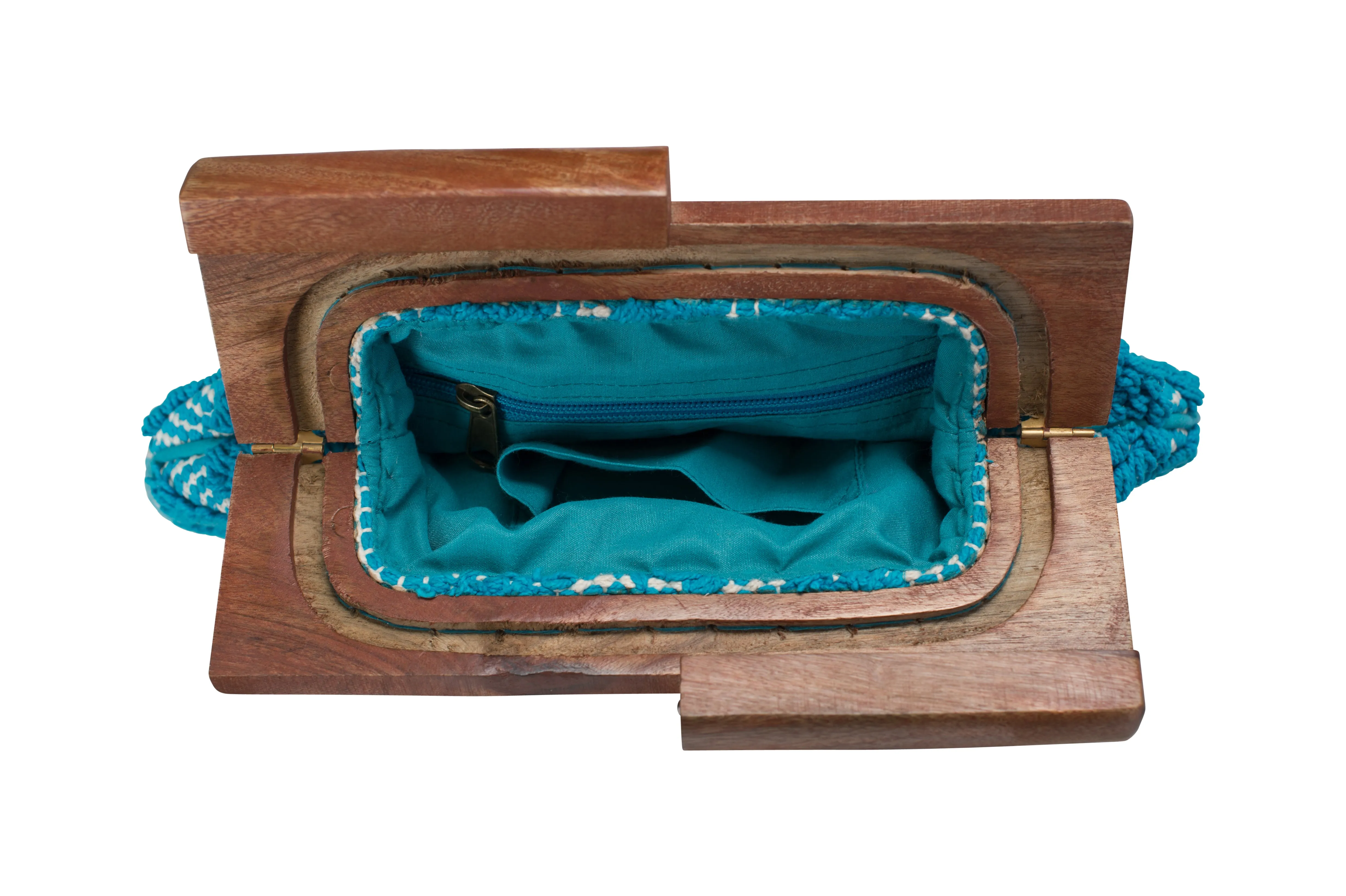 Andorra Clutch - Turquoise