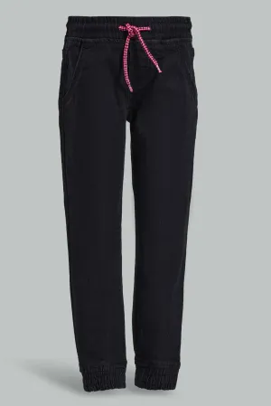 Black Jogger For Girls