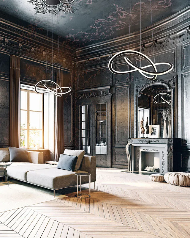 Canarm ZOLA LED Matte Black Chandelier