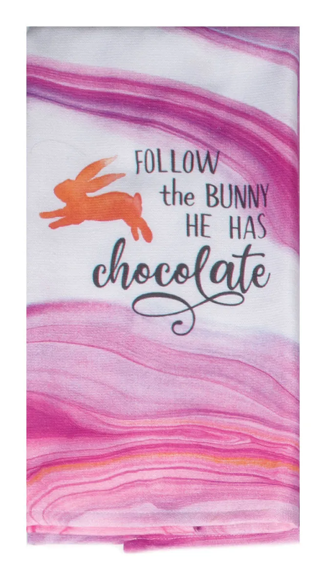 Chocolate Bunny Dual Purpose Terry Towel