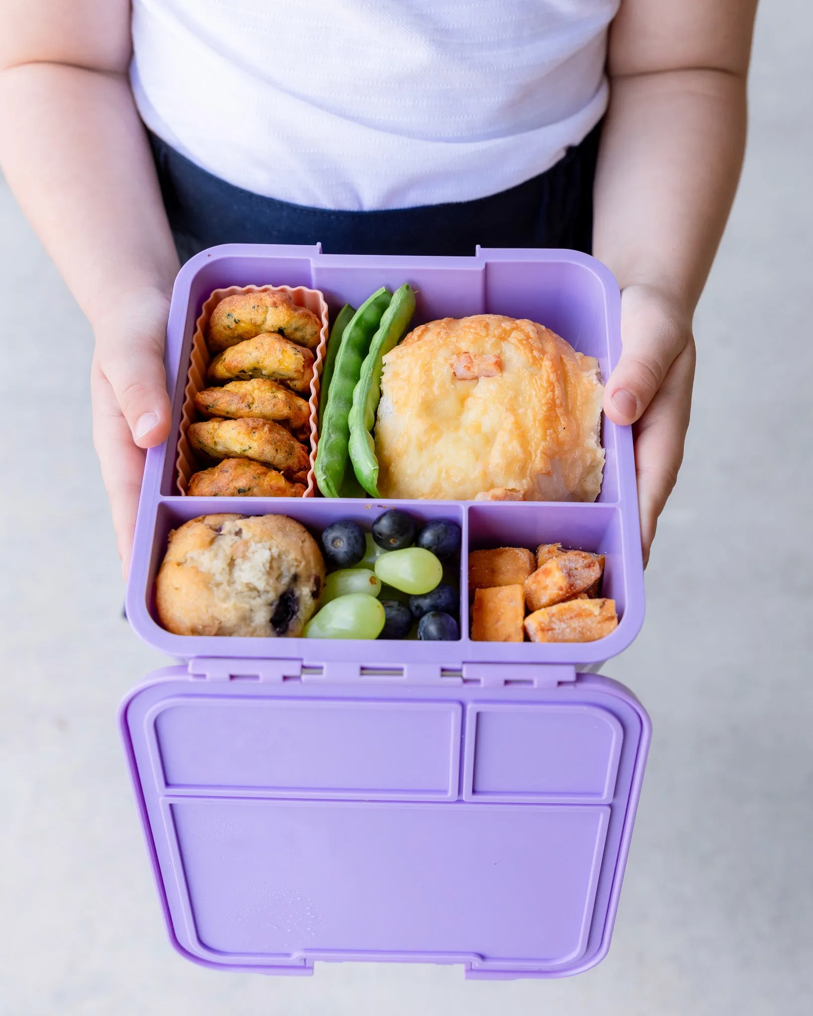 *Clearance* MontiiCo Bento Three Lunch Box - Rainbow Roller