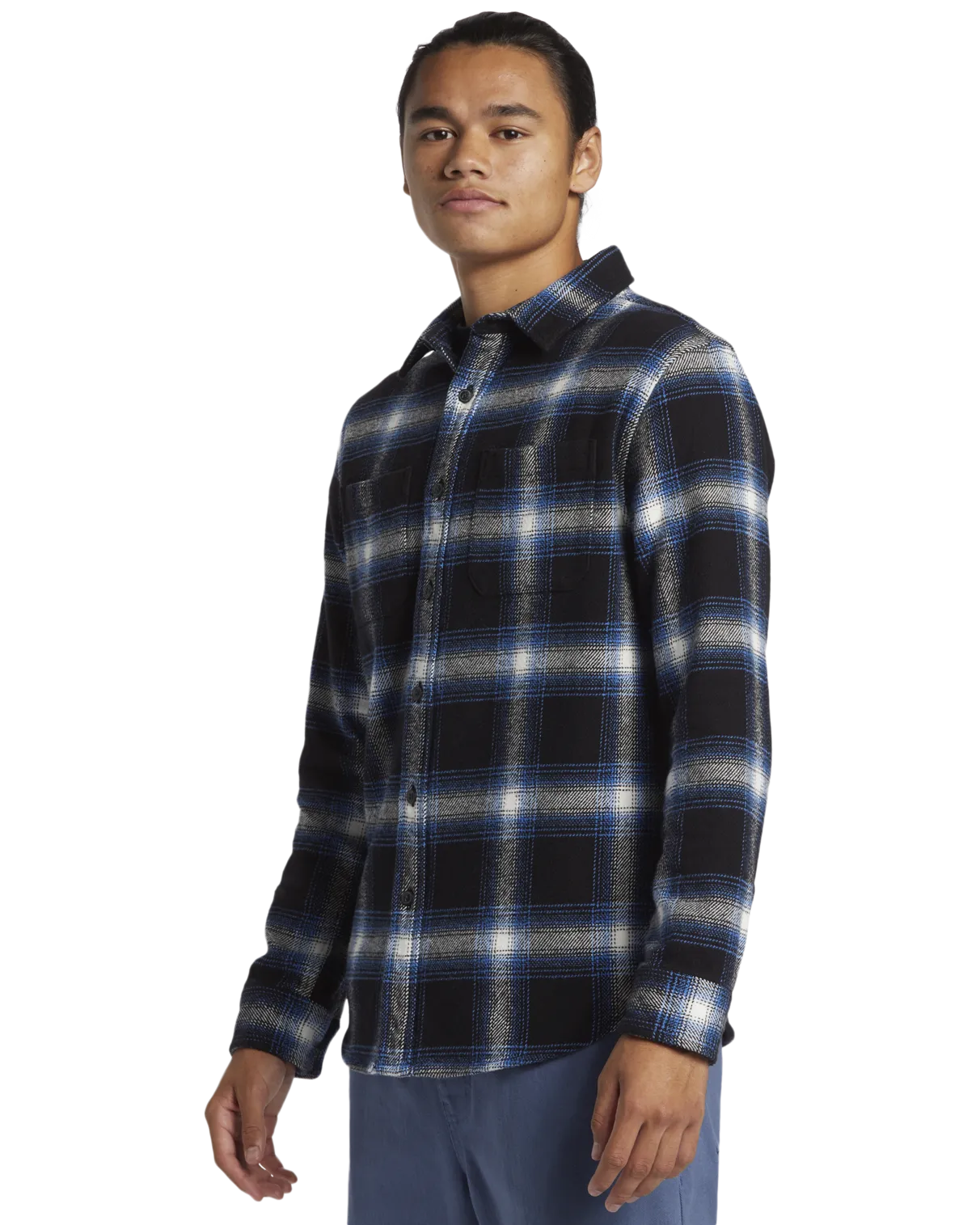 DNA Flannel Shirt in Black
