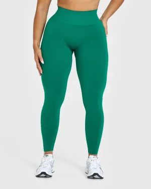 Effortless Seamless Leggings | Emerald Green