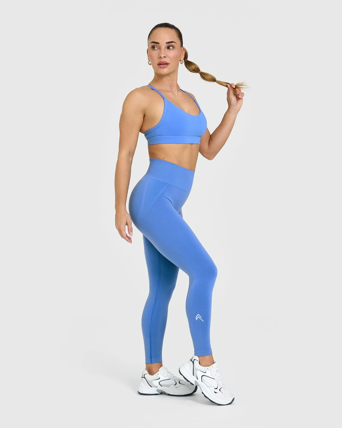 Effortless Seamless Leggings | Glaucous Blue