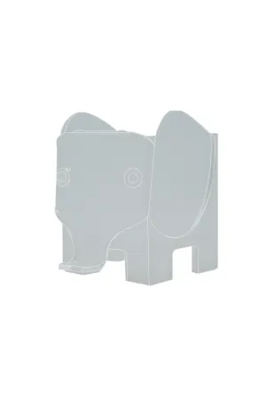 ELEPH ALL PURPOSE BOX : White