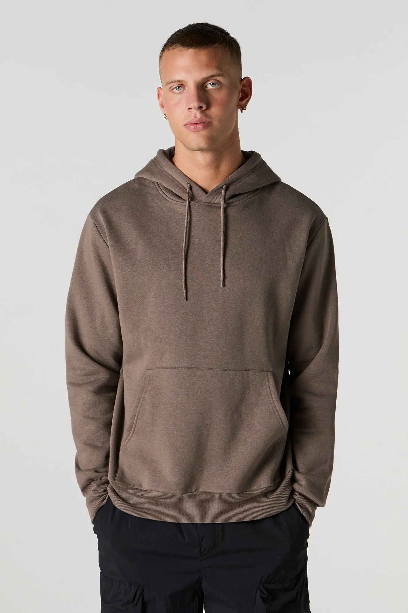 Everyday Solid Fleece Hoodie
