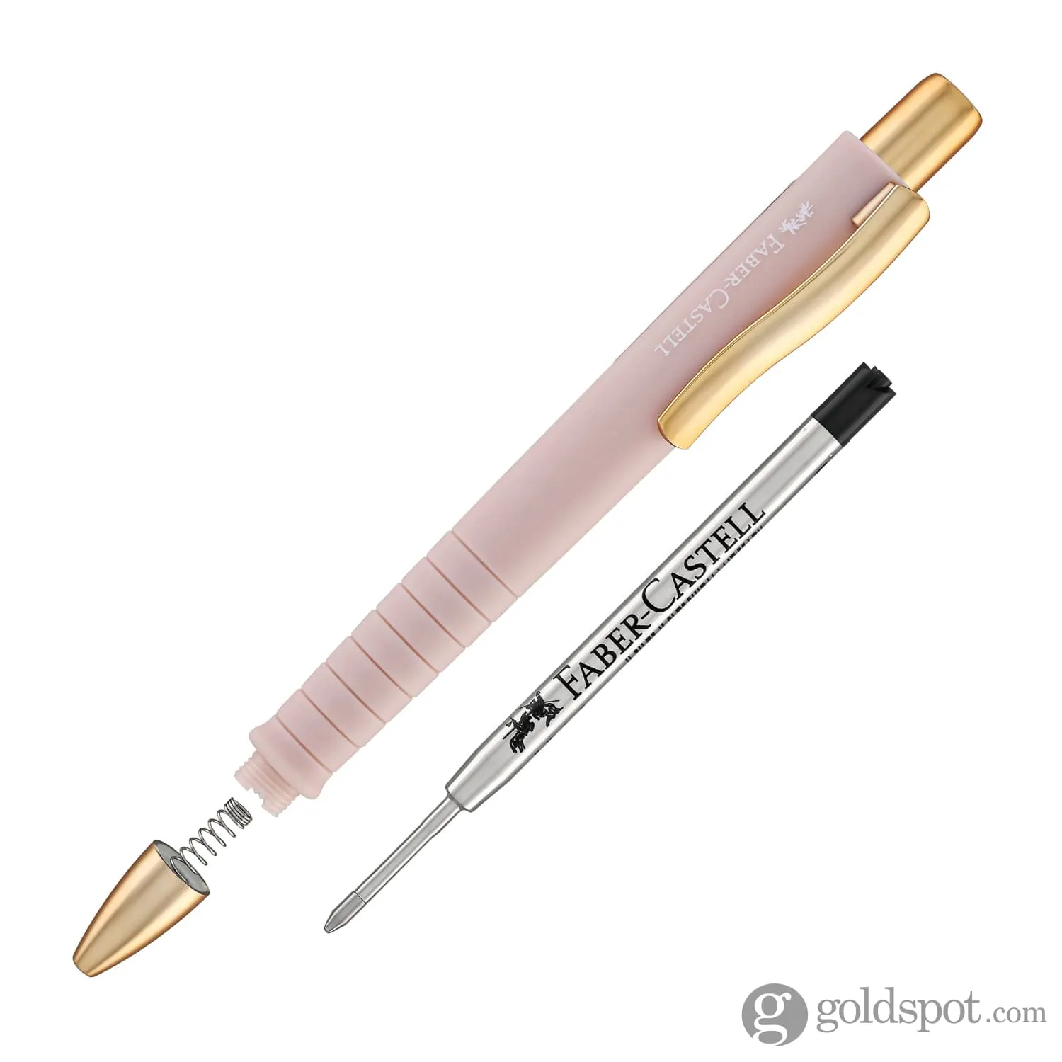 Faber-Castell Poly Ball Ballpoint Pen in Pale Rose