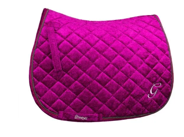 Grainge Velvet AP/Jump Saddlepad *On Sale