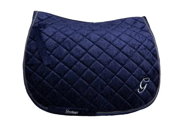 Grainge Velvet AP/Jump Saddlepad *On Sale