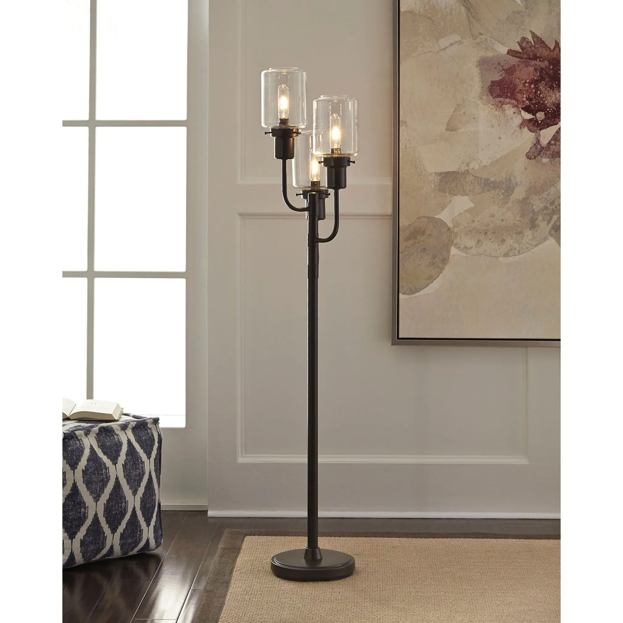 Jaak Floor Lamp - Bronze Finish 59.75"