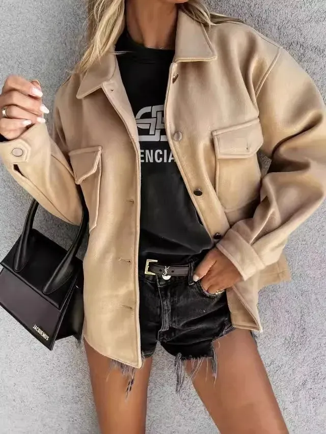 Juliette | Trendy Buttoned Jacket
