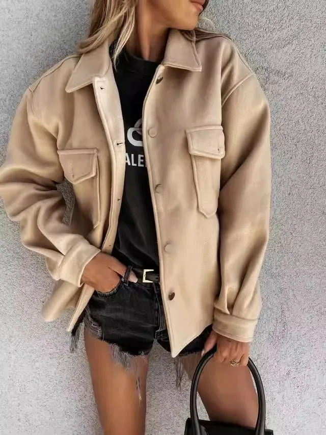 Juliette | Trendy Buttoned Jacket