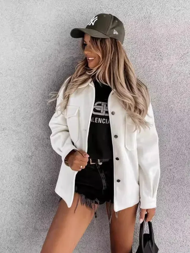 Juliette | Trendy Buttoned Jacket