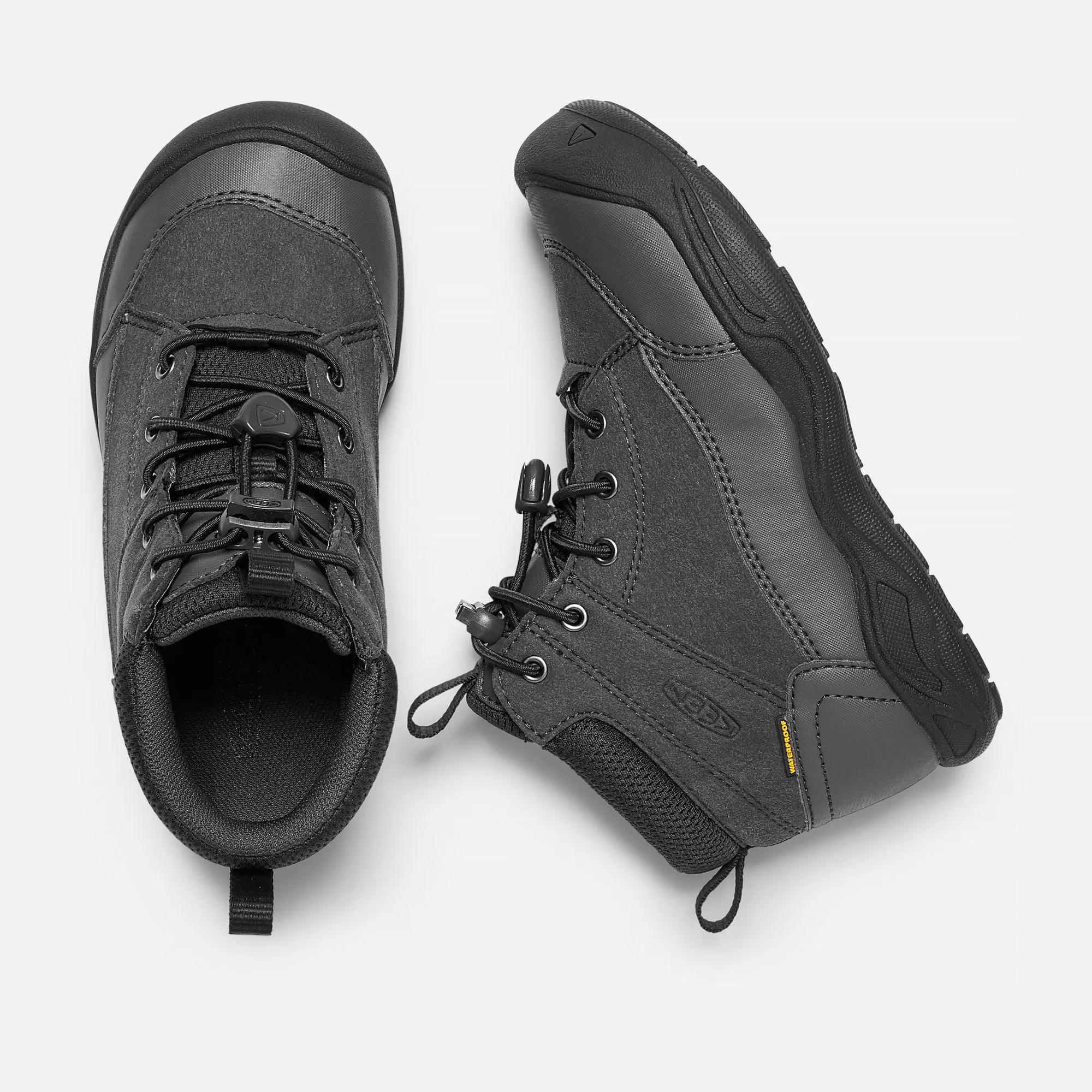 Keen Black/Raven Jasper Mid Waterproof Boot