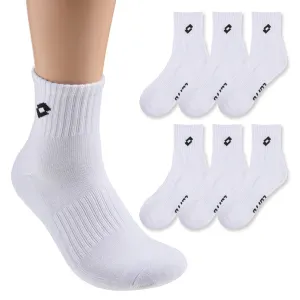 Lotto Men's Double Cushion Mid-Calf Sports Socks 7 Pairs - 🏆 #58 - Clothing/Accessories - Best of December
