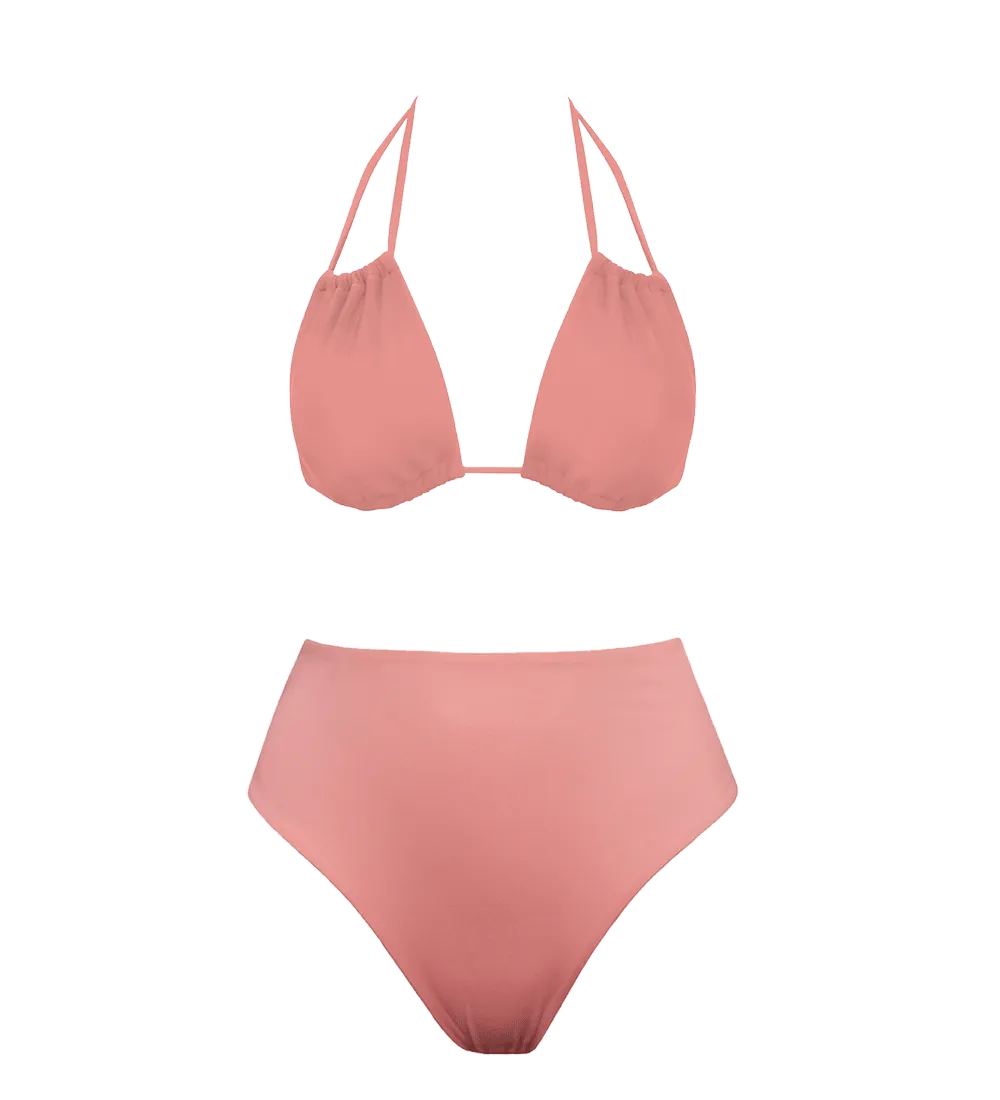 Low Versatile   Skyline High Bikini Set