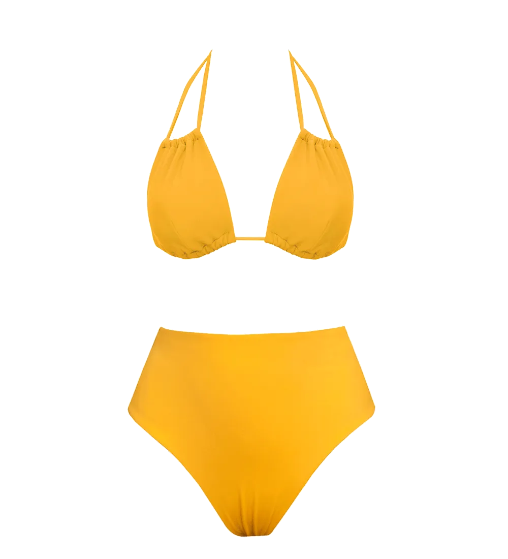 Low Versatile   Skyline High Bikini Set