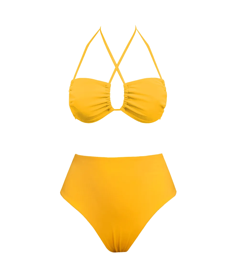 Low Versatile   Skyline High Bikini Set