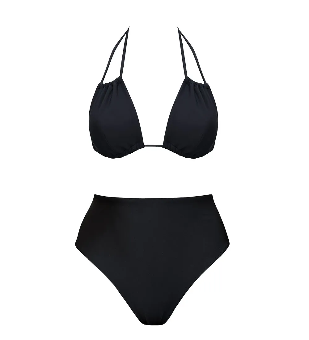 Low Versatile   Skyline High Bikini Set