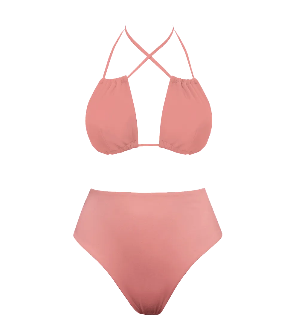 Low Versatile   Skyline High Bikini Set