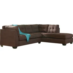 Maier 2 Piece Sleeper Sectional - Walnut