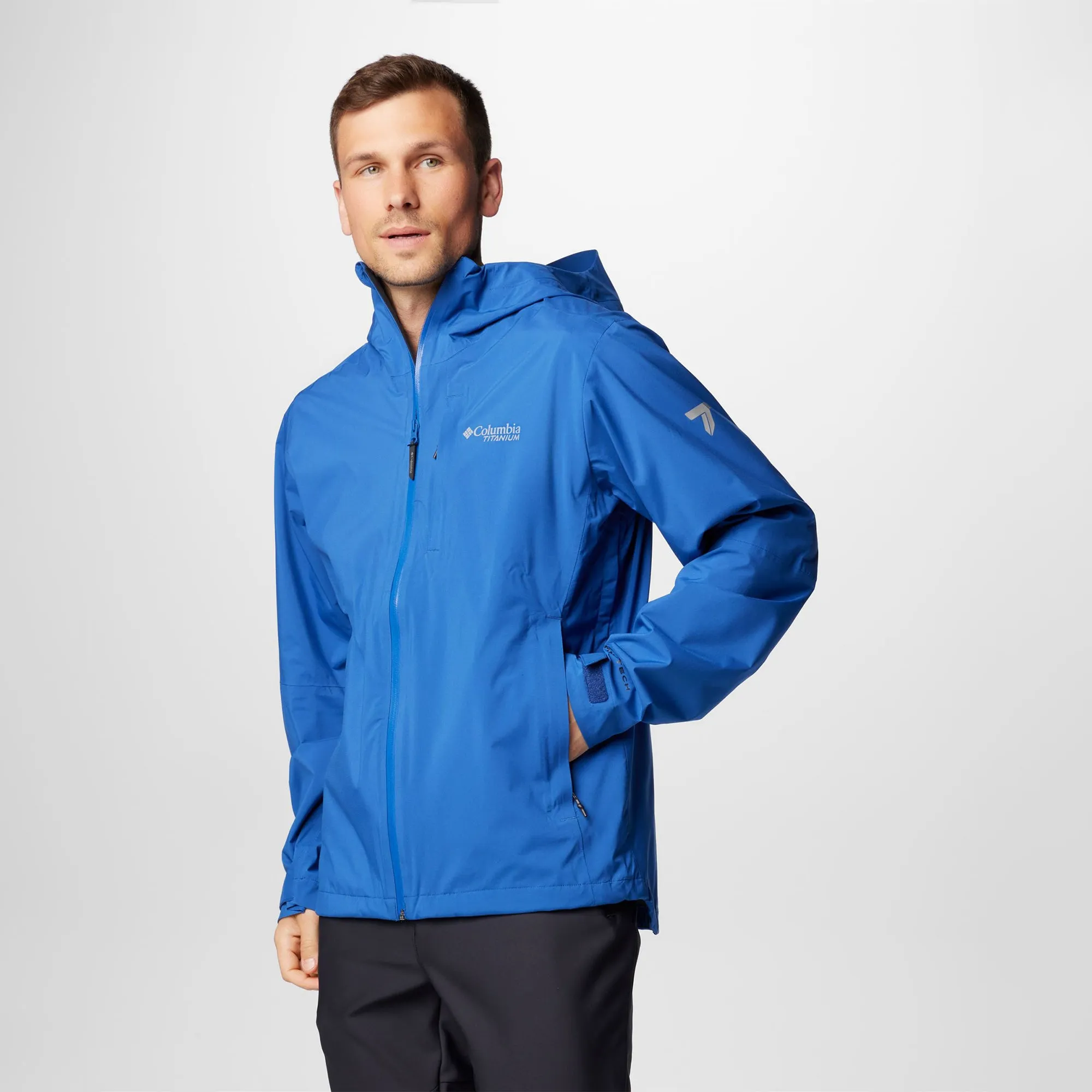 Men's Ampli-Dry III Waterproof Hiking Shell Jacket