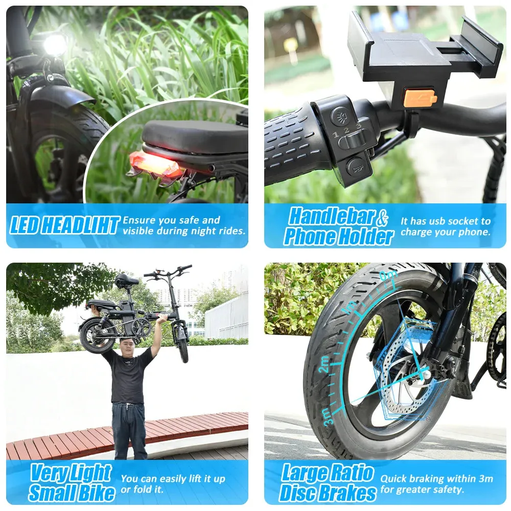 New City Surge Foldable E-Bike