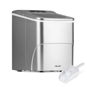 Newair® Countertop Ice Maker. Bullet Ice, 26 lbs/day - Matte Black