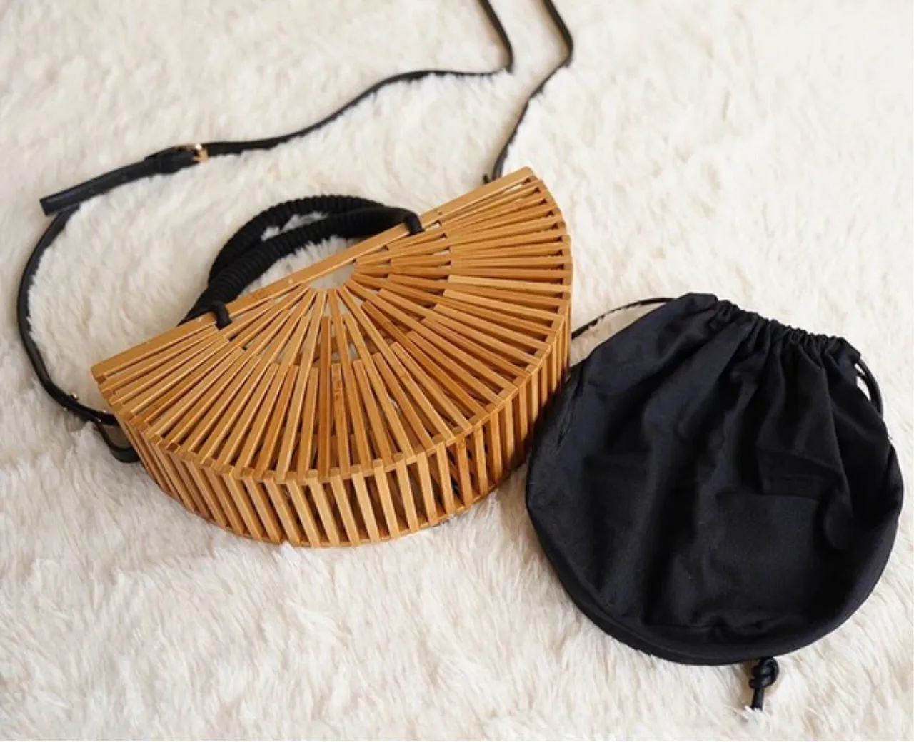 “Oriental Flava” Bamboo Clutch