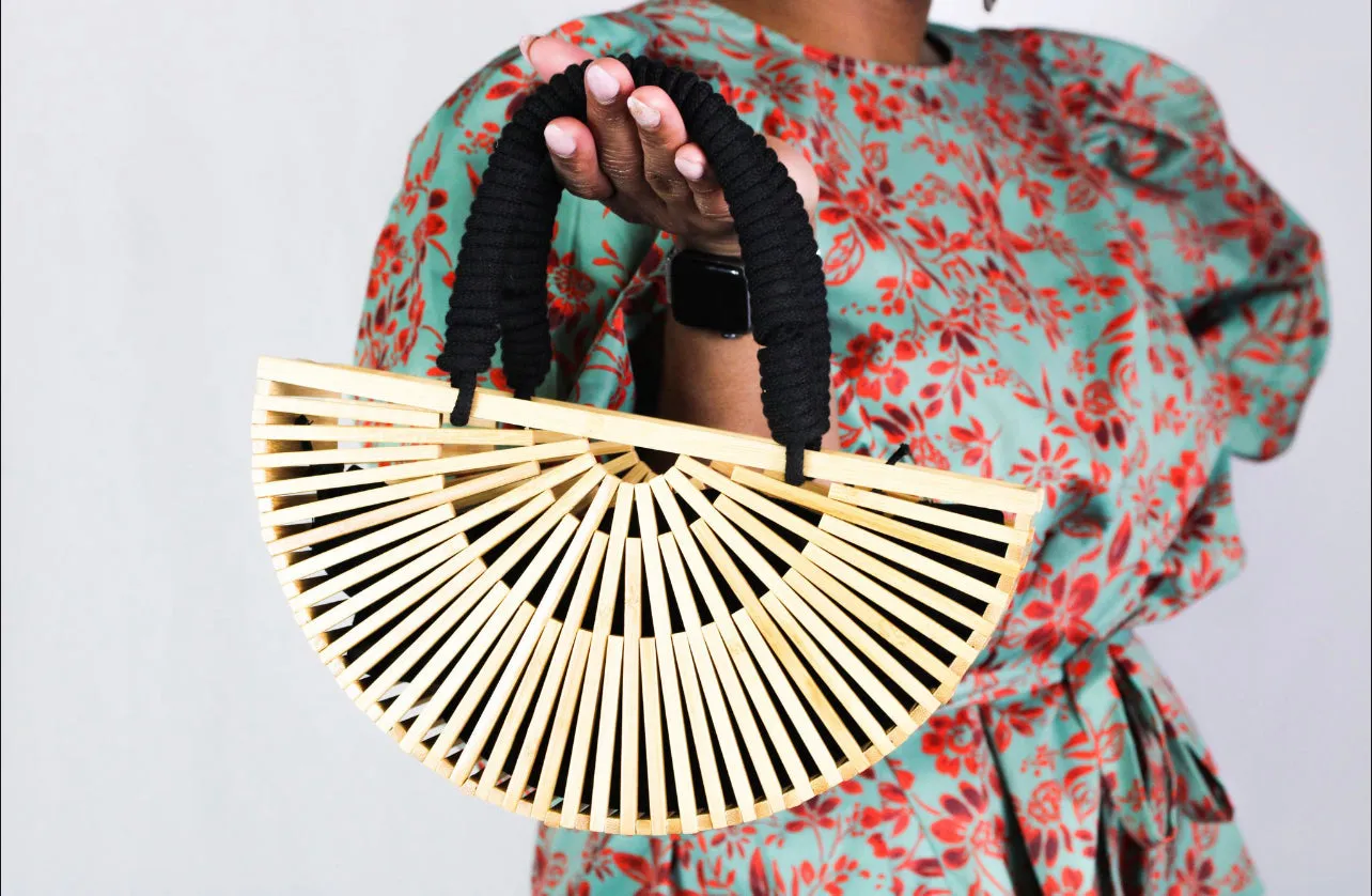 “Oriental Flava” Bamboo Clutch