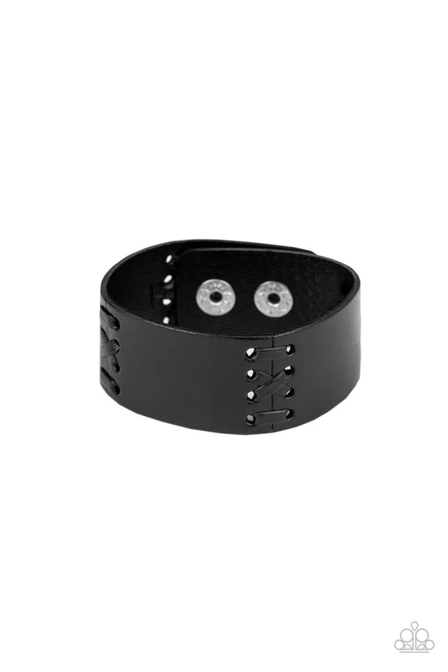Paparazzi Bracelet ~ Batters Up - Black