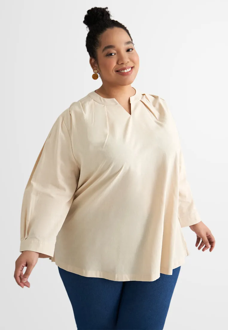 Pavlina Cotton Relax Fit Effortless Top