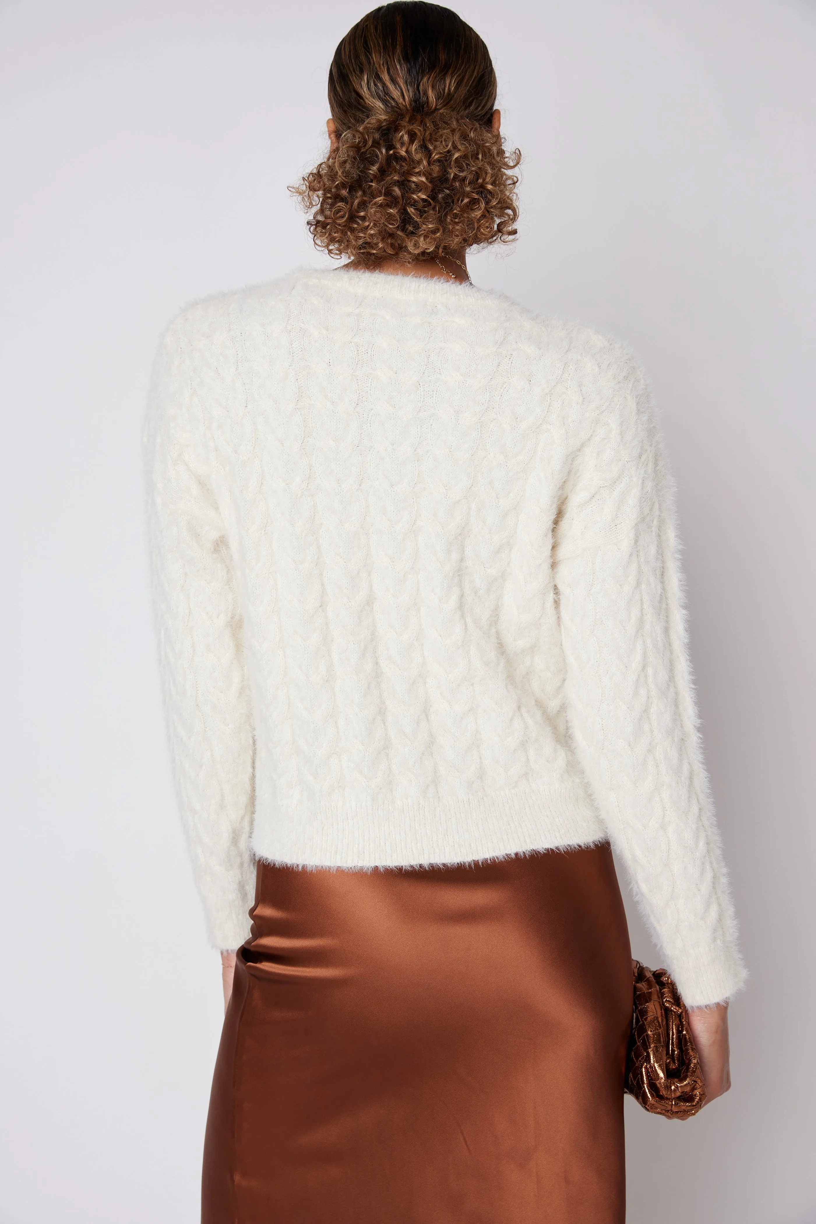 Ramsey Ribbon Twist Detail Sweater