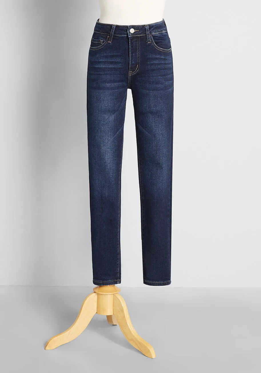 Sweet Maneuvering Mid-Rise Skinny Jeans