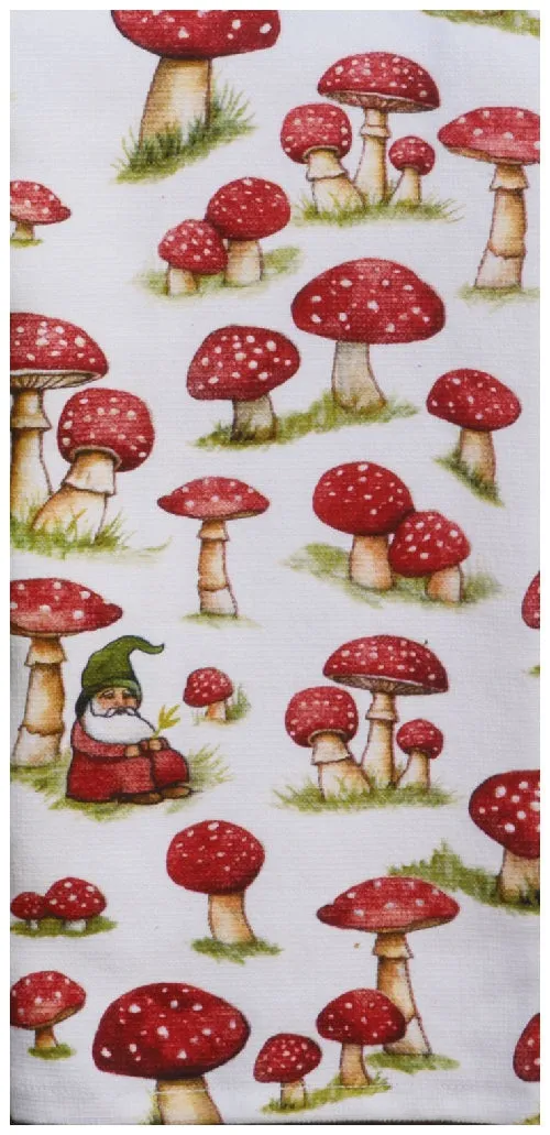 T Towel  Mushroom Dual Purpose Terry R7220