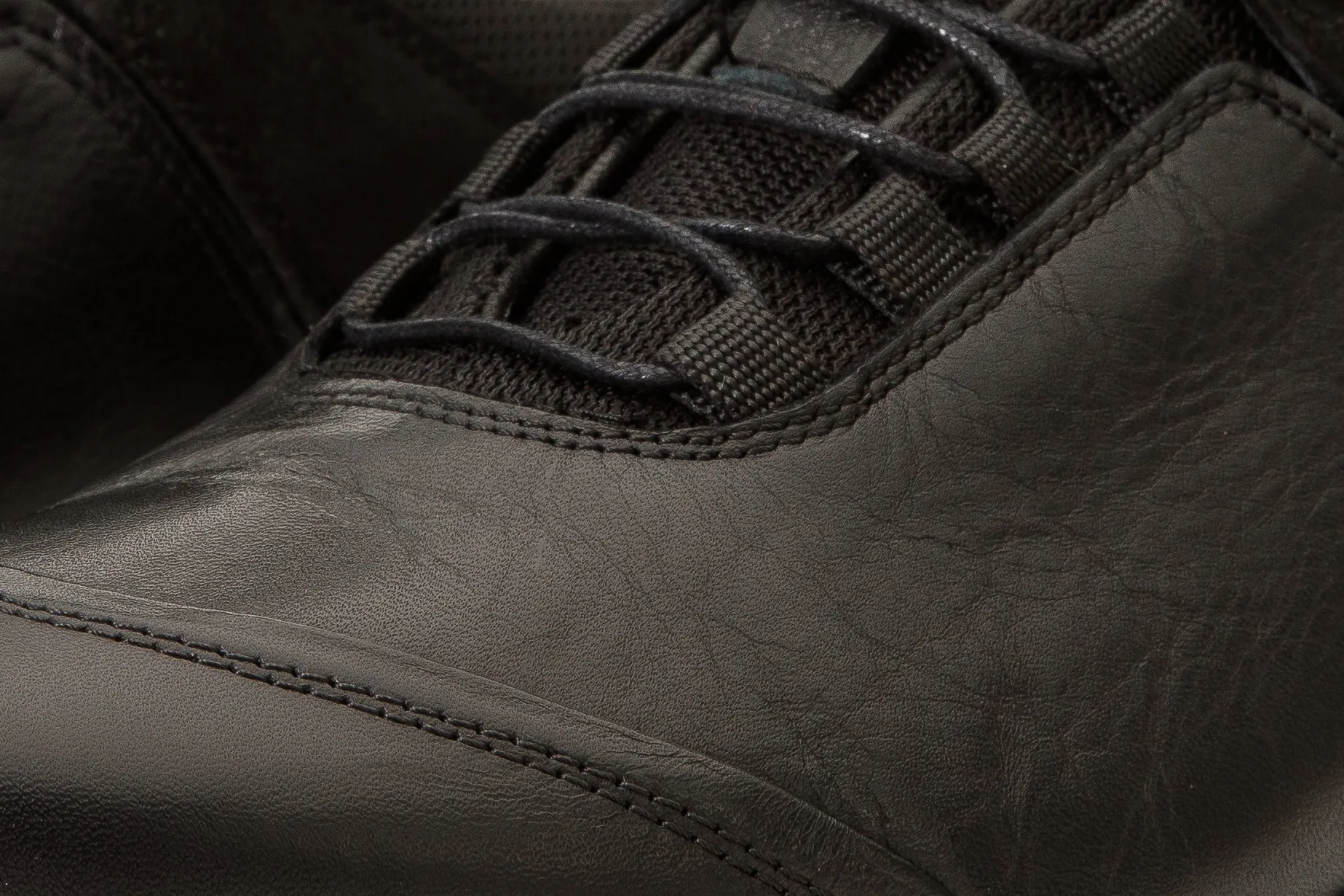 The Madrid Black Leather Casual  Men Shoe