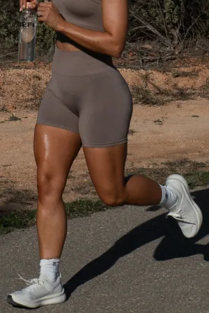 Timeless 5 Inch Shorts - Taupe Gray