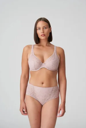 Twist half padded plunge bra