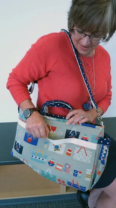 Urban Computer Satchel Pattern