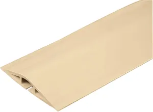 Wiremold CDI-5 Cord Protector, 5 ft L, 2-1/2 in W, Rubber, Ivory :EA: QUANTITY: 1