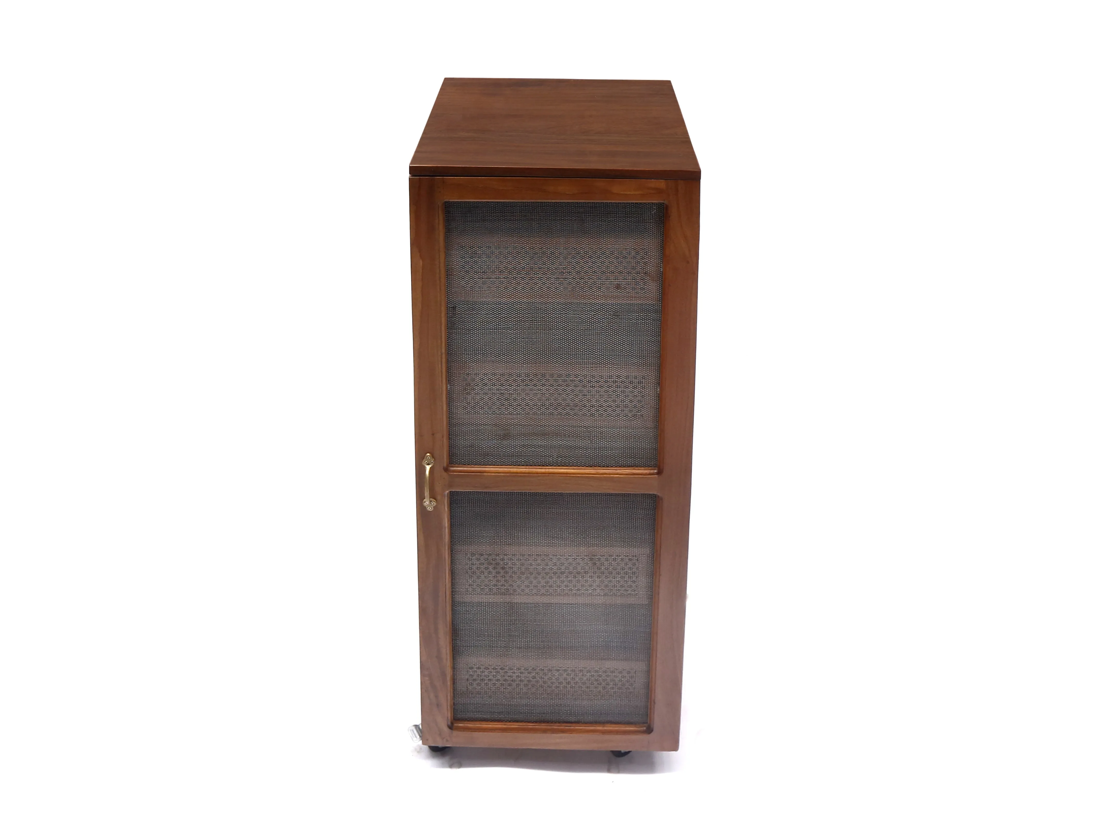 Wooden Long Vegetable Basket Trolley